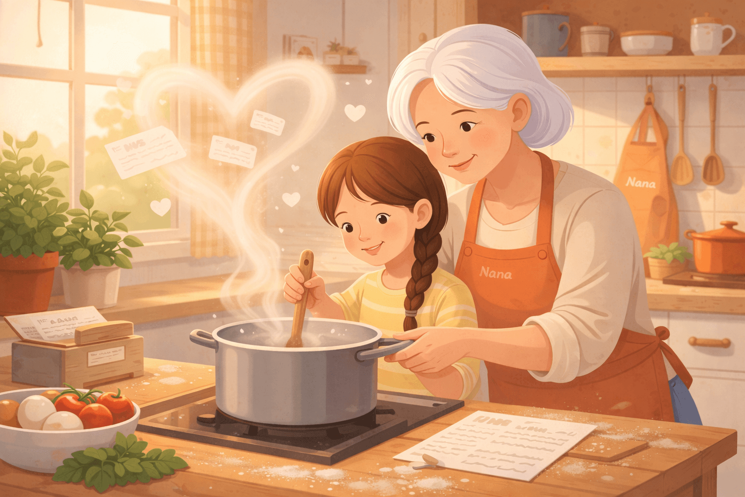 Family cooking memory in Cookkin
